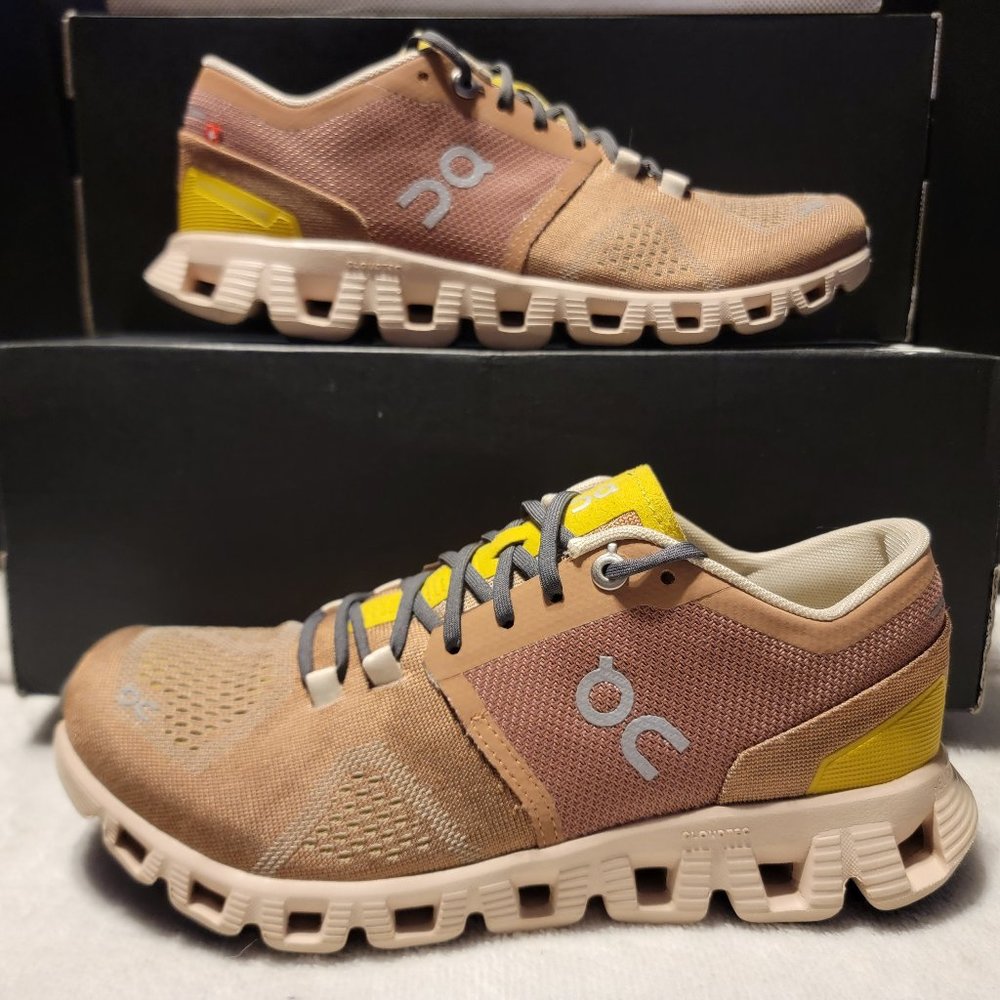 On Cloud X Mocha Sand Women's 6.5